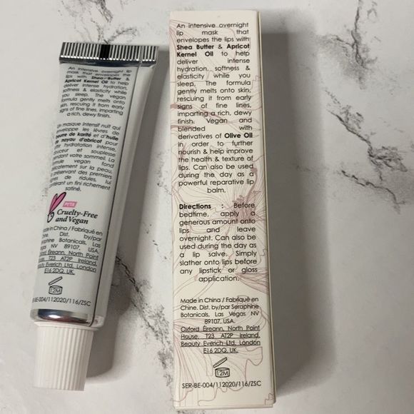 Seraphine botanicals fruit butter lip mask pink - Picture 6 of 9